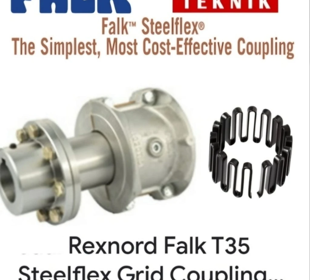 Rexnord Coupling Rexnord Falk T35 Steelflex Grid Coupling 1 17d3a31b_8e09_4d5a_943b_7475b80472e6