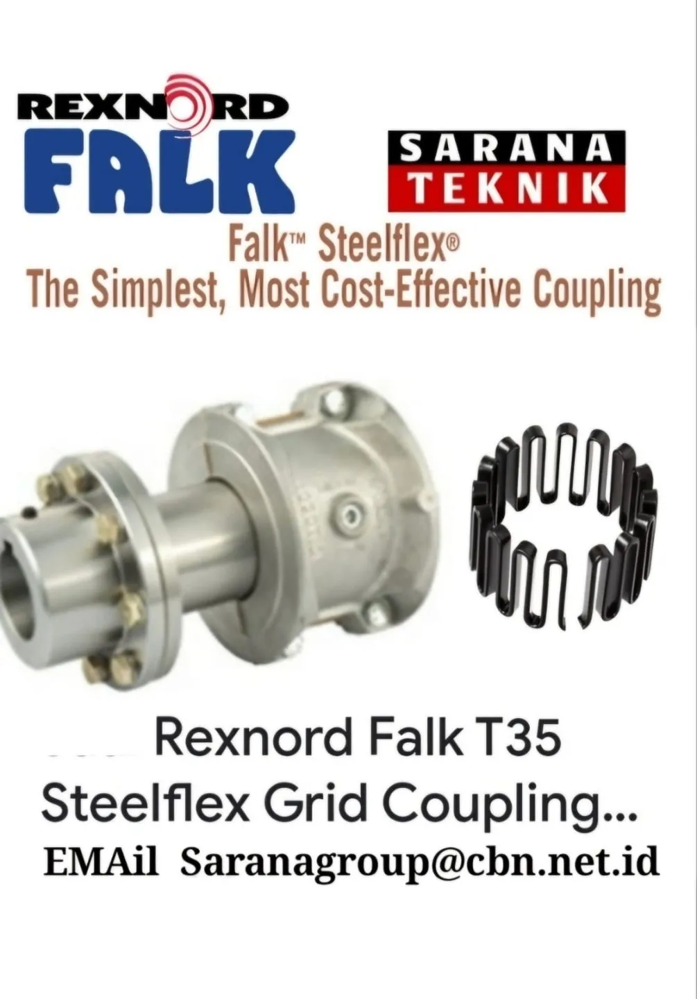 Rexnord Falk T35 Steelflex Grid Coupling