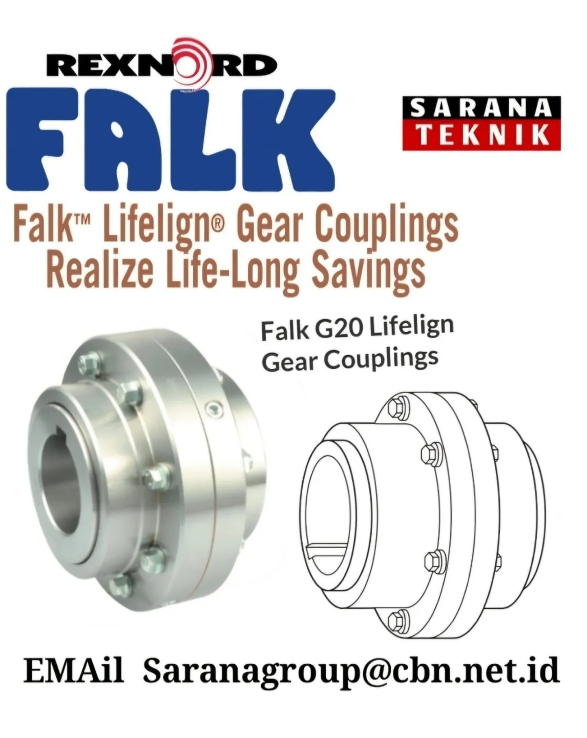 Falk G20 Lifelign Gear Coupling