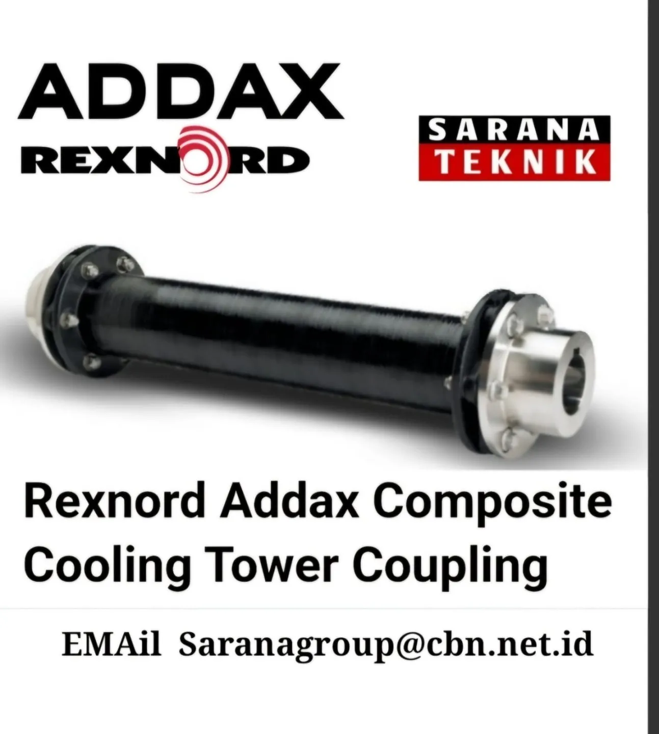 Rexnord Addax Composite Cooling Tower Coupling
