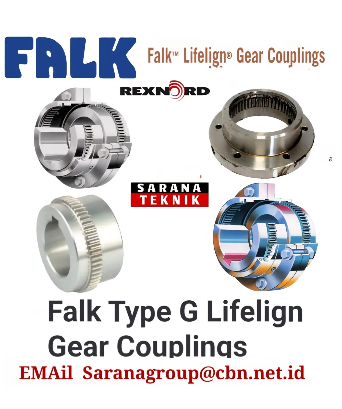 Falk Type G Lifelign Gear Couplings